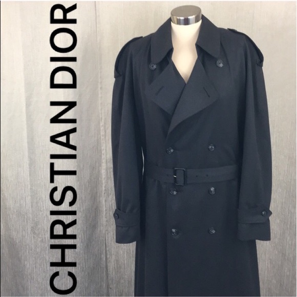 Dior Other - 🎁 CHRISTIAN DIOR MENS LINED TRENCH COAT 💯AUTH
